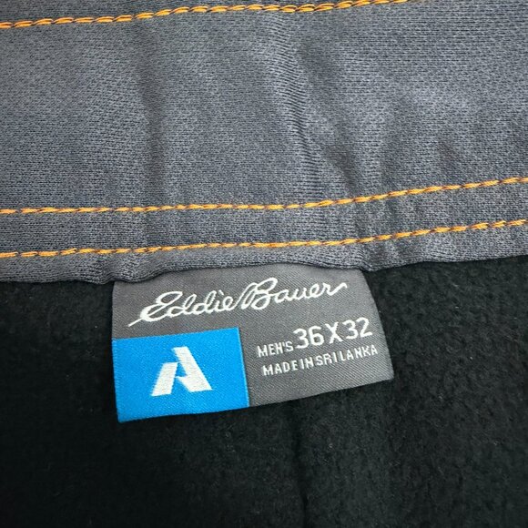 Eddie Bauer Men's Gray First Ascent Guide Pro Pants Fleece Lined 36/32 - Picture 5 of 9